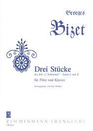 BIZET G. - PIEZAS SOBRE SUITE L-ARLESIENNE (3) -